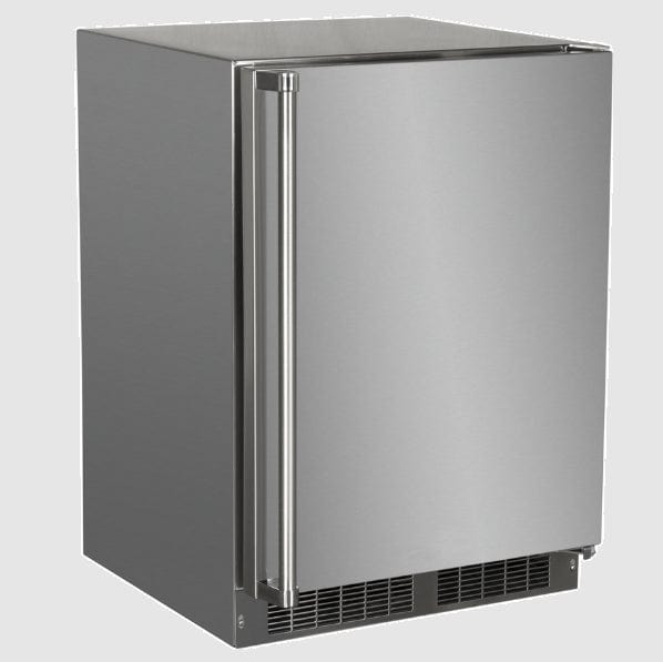Marvel Marvel 24" Outdoor Built-in Refrigerator w/ Door Storage & MAXSTORE Bin Right Hinge MORE224-SS41A Outdoor Finished 768388081676