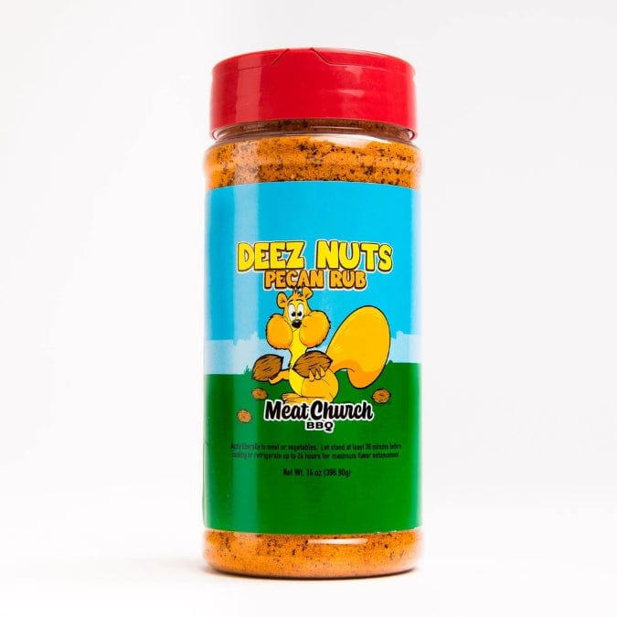 Meat Church Meat Church - Deez Nuts Pecan Rub Seasoning (12 oz.) MCDEEZNUTSR12 Barbecue Accessories