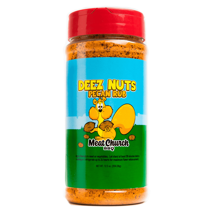 Meat Church Meat Church - Deez Nuts Pecan Rub Seasoning (12 oz.) MCDEEZNUTSR12 Barbecue Accessories