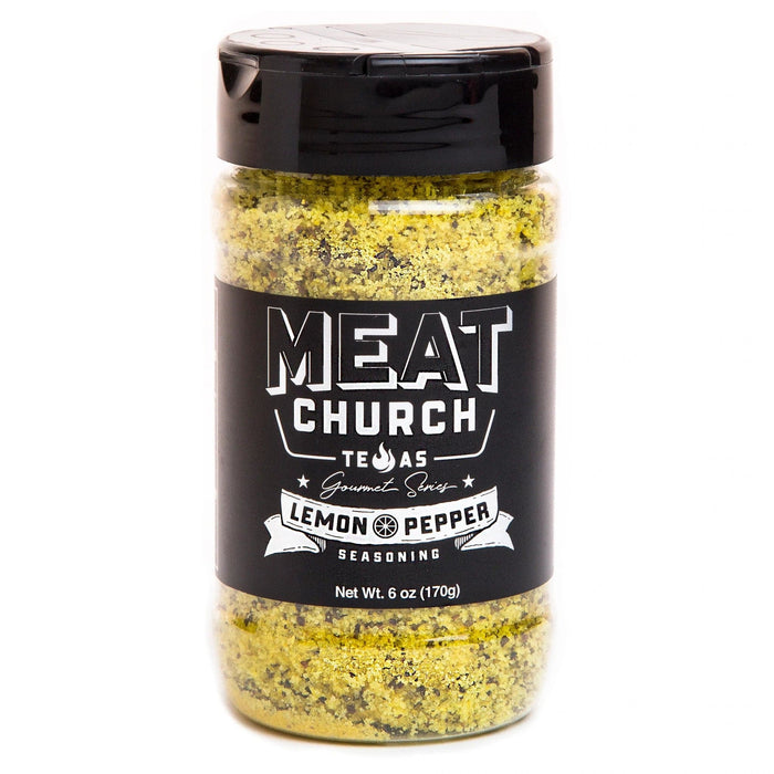 Meat Church Meat Church - Gourmet Lemon Pepper Seasoning (6 oz.) MCLEMONPEPPER Barbecue Accessories