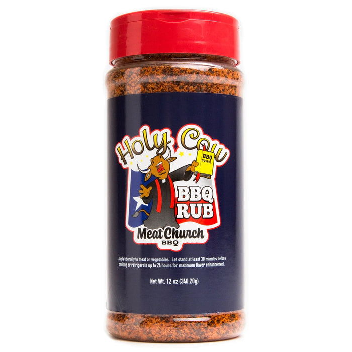 Meat Church Meat Church - Holy Cow Rub Seasoning (12 oz.) MCHOLYCOWR10 Barbecue Accessories