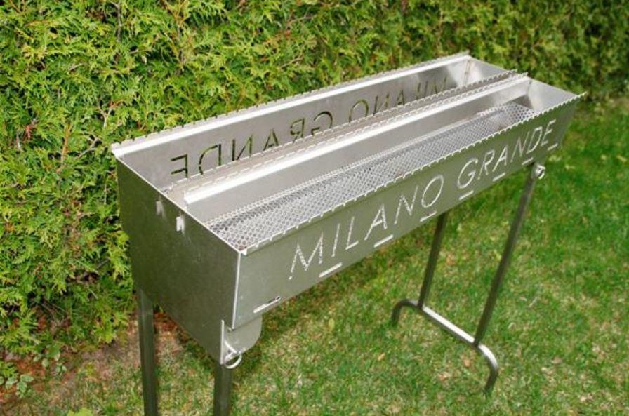 Milano Grills Milano Grande Charcoal Grill MILANOGRANDE Barbecue Finished - Charcoal