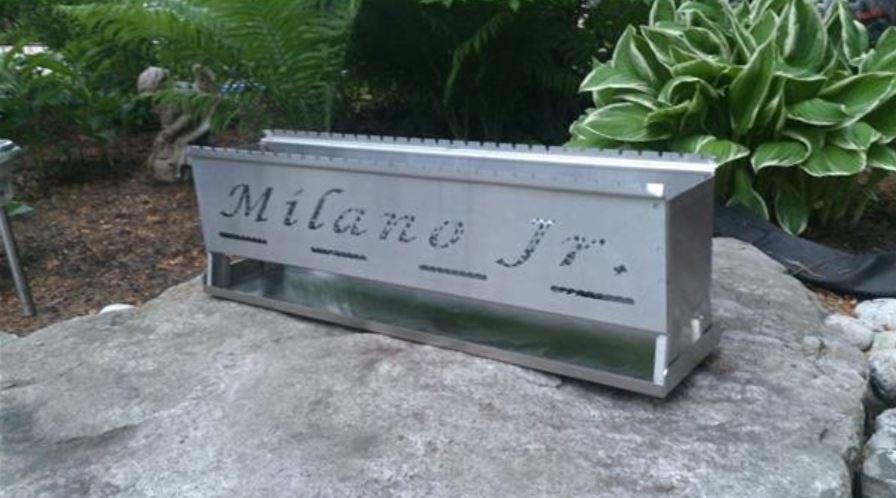 Milano Grills Milano Jr. Charcoal Grill MILANOJR Barbecue Finished - Charcoal