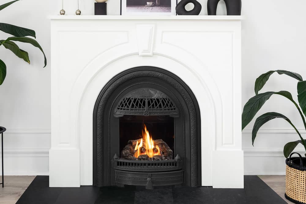 Miles Industries Ltd. Valor Portrait V-Class Insert Gas Fireplace Fireplace Finished - Gas