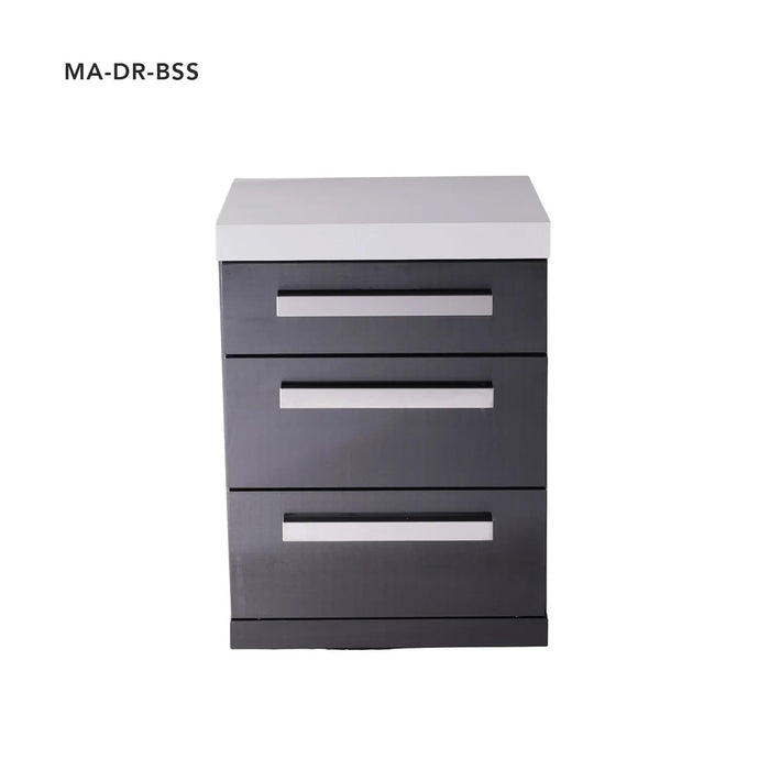 Mont Alpi Mont Alpi 3 Drawer Cabinet Module - MA-DR Barbecue Finished - Gas