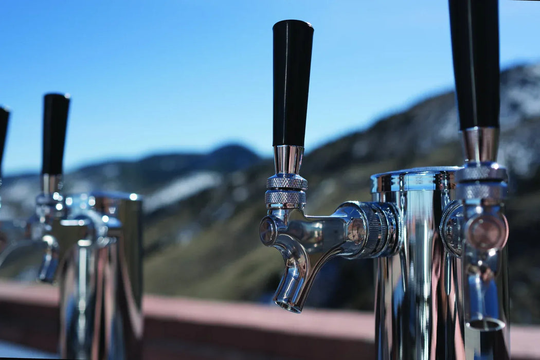 Mont Alpi Mont Alpi 3 Tap Kegerator - MA-KEG MA-KEG Barbecue Finished - Gas