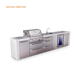 Mont Alpi Mont Alpi 4 Burner Deluxe Sereies Outdoor Kitchen Island with a Beverage Center and Extra Storage Drawers MAi400-DBEVDR Barbecue Finished - Gas