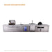 Mont Alpi Mont Alpi 4 Burner Deluxe Sereies Outdoor Kitchen Island with Beverage Center, Kegerator, Kamado Module, and Extra Storage Drawer Slides MAi400-DKEGBEVKAMDR Barbecue Finished - Gas