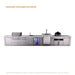 Mont Alpi Mont Alpi 4 Burner Deluxe Sereies Outdoor Kitchen Island with Beverage Center, Kegerator, Kamado Module, and Extra Storage Drawer Slides MAi400-DKEGBEVKAMDR Barbecue Finished - Gas