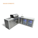 Mont Alpi Mont Alpi 4 Burner L-Shaped Deluxe Series Outdoor Kitchen Island with a Beverage Center and Fridge Cabinet MAi400-D90BEVFC Barbecue Finished - Gas