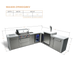 Mont Alpi Mont Alpi 4 Burner L-Shaped Deluxe Series Outdoor Kitchen Island with a Kegerator and Beverage Center MAi400-D90KEGBEV Barbecue Finished - Gas