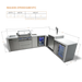 Mont Alpi Mont Alpi 4 Burner L-Shaped Deluxe Series Outdoor Kitchen Island with a Kegerator, Beverage Center, and Fridge Cabinet MAi400-D90KEGBEVFC Barbecue Finished - Gas