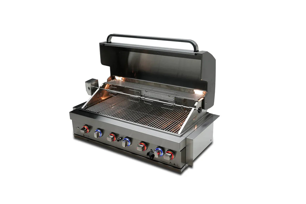 Mont Alpi Mont Alpi 44" 6-Burner Built-In Grill Barbecue Finished - Gas