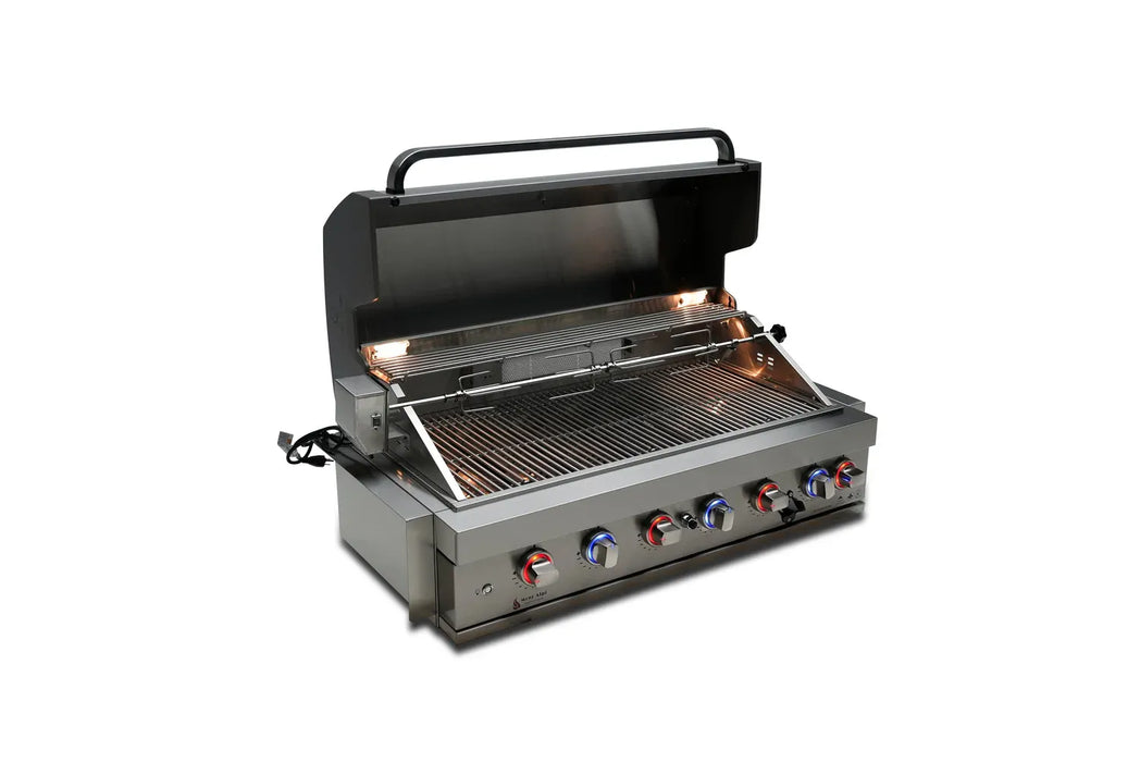 Mont Alpi Mont Alpi 44" 6-Burner Built-In Grill Barbecue Finished - Gas