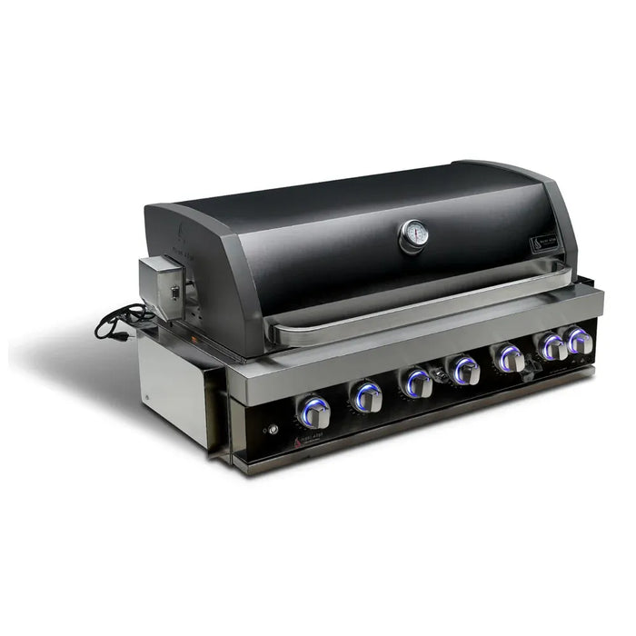 Mont Alpi Mont Alpi 44" 6-Burner Built-In Grill Black Stainless Steel MABi805-BSS Barbecue Finished - Gas