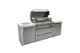 Mont Alpi Mont Alpi 6 Burner Deluxe Island MAi805-D Barbecue Finished - Gas