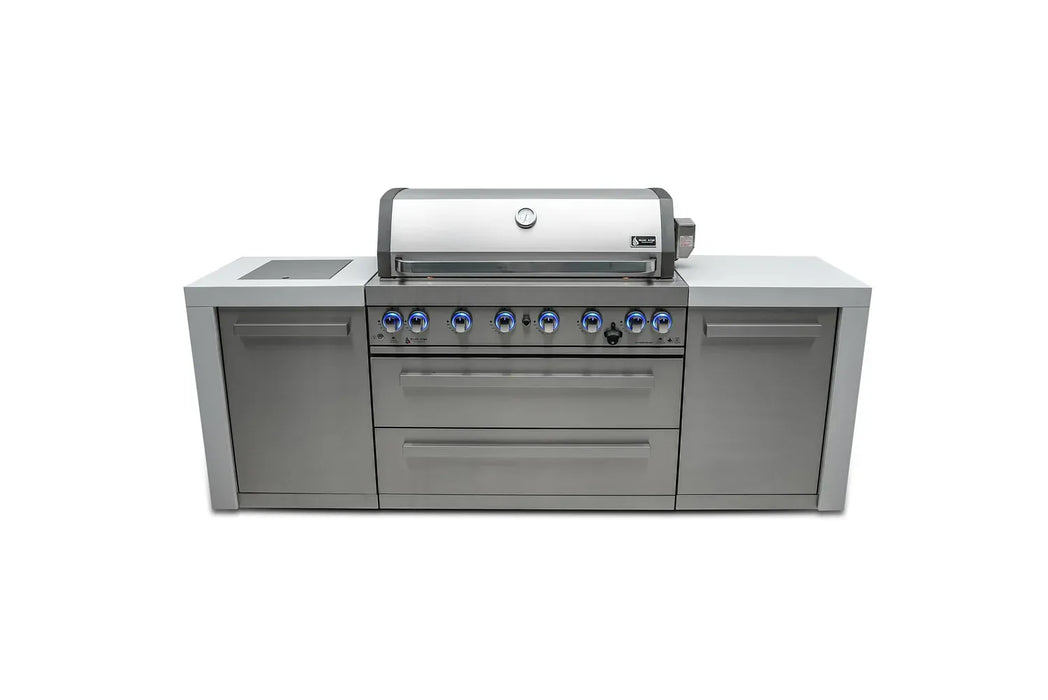 Mont Alpi Mont Alpi 6 Burner Deluxe Island MAi805-D Barbecue Finished - Gas