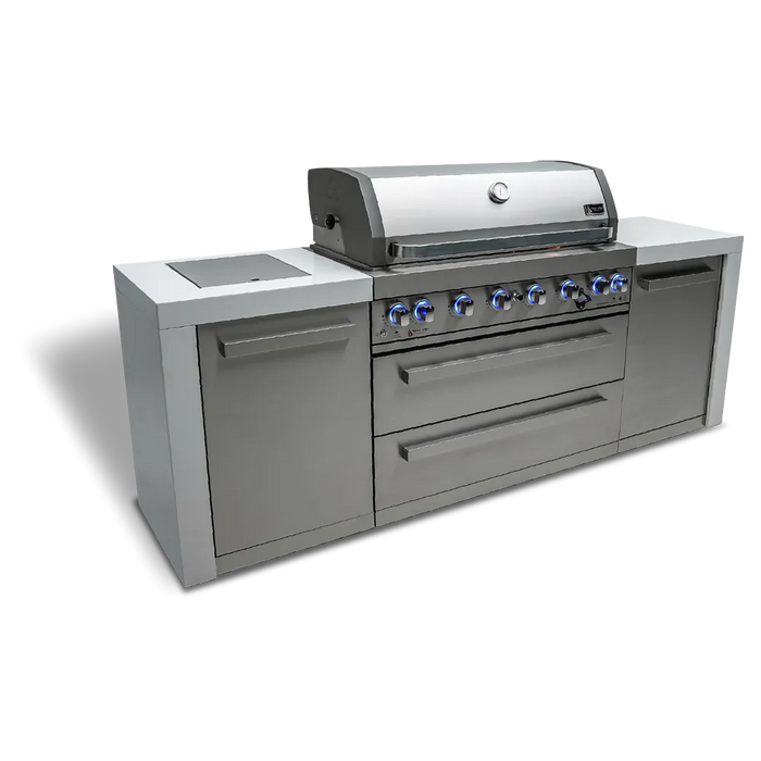Mont Alpi Mont Alpi 6 Burner Deluxe Island MAi805-D Barbecue Finished - Gas