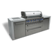 Mont Alpi Mont Alpi 6 Burner Deluxe Island MAi805-D Barbecue Finished - Gas