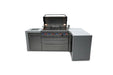 Mont Alpi Mont Alpi 6 Burner Deluxe Island with a 90 Degree Corner MAi805-D90 Barbecue Finished - Gas