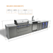 Mont Alpi Mont Alpi 6-Burner Deluxe Island with a Kegerator, Beverage Center and Fridge Cabinet MAi805-DKEGBEVFC Barbecue Finished - Gas