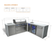 Mont Alpi Mont Alpi 6 Burner L-Shaped Deluxe Series Outdoor Kitchen Island with Beverage Center MAi805-D90BEV Barbecue Finished - Gas