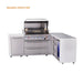 Mont Alpi Mont Alpi 6 Burner L-Shaped Deluxe Series Outdoor Kitchen Island with Corner Fridge and Extra Drawer Side Cabinet MAi805-D90FCDR Barbecue Finished - Gas