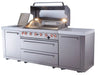 Mont Alpi Mont Alpi 805 6 Burner Island MAi805 Barbecue Finished - Gas