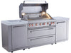 Mont Alpi Mont Alpi 805 6 Burner Island MAi805 Barbecue Finished - Gas
