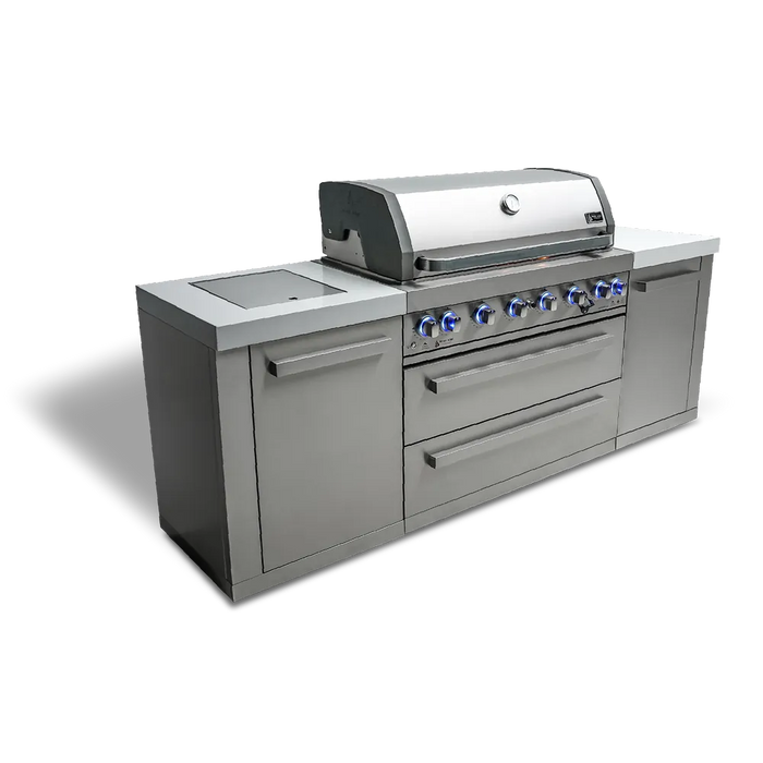 Mont Alpi Mont Alpi 805 6 Burner Island MAi805 Barbecue Finished - Gas