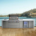 Mont Alpi Mont Alpi 805 Deluxe Island with a Beverage center MAi805-DBEV Barbecue Finished - Gas