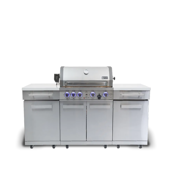Mont Alpi Mont Alpi 957 Compact Island Barbecue Finished - Gas