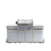 Mont Alpi Mont Alpi 957 Compact Island Barbecue Finished - Gas