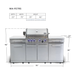 Mont Alpi Mont Alpi 957 Compact Island Barbecue Finished - Gas
