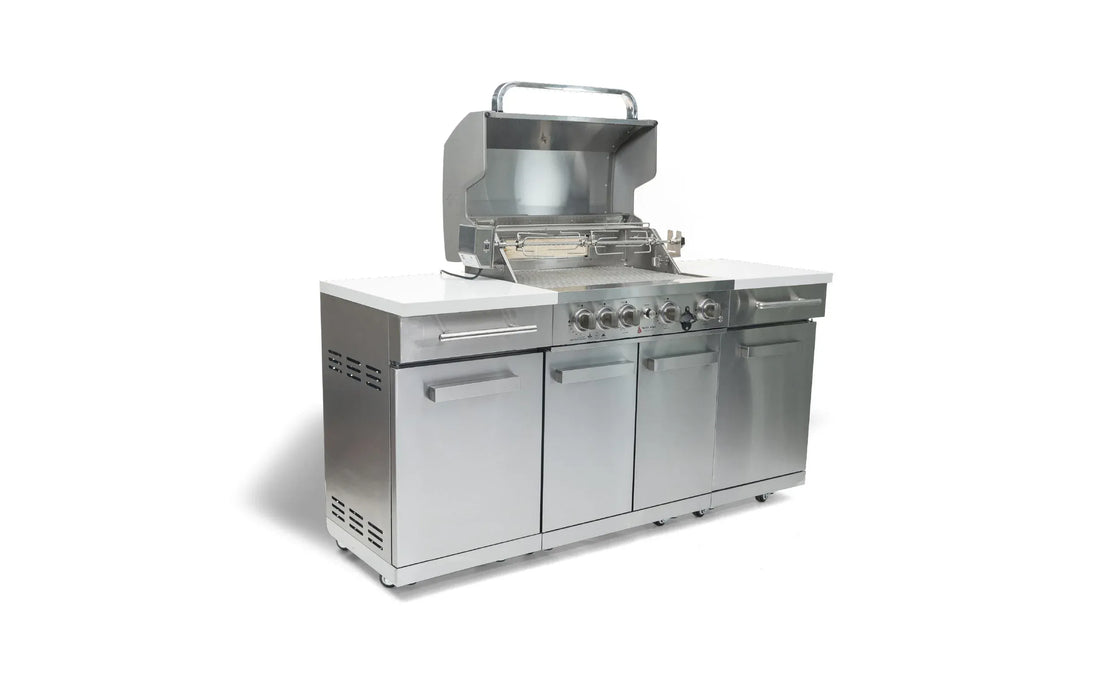 Mont Alpi Mont Alpi 957 Compact Island Barbecue Finished - Gas