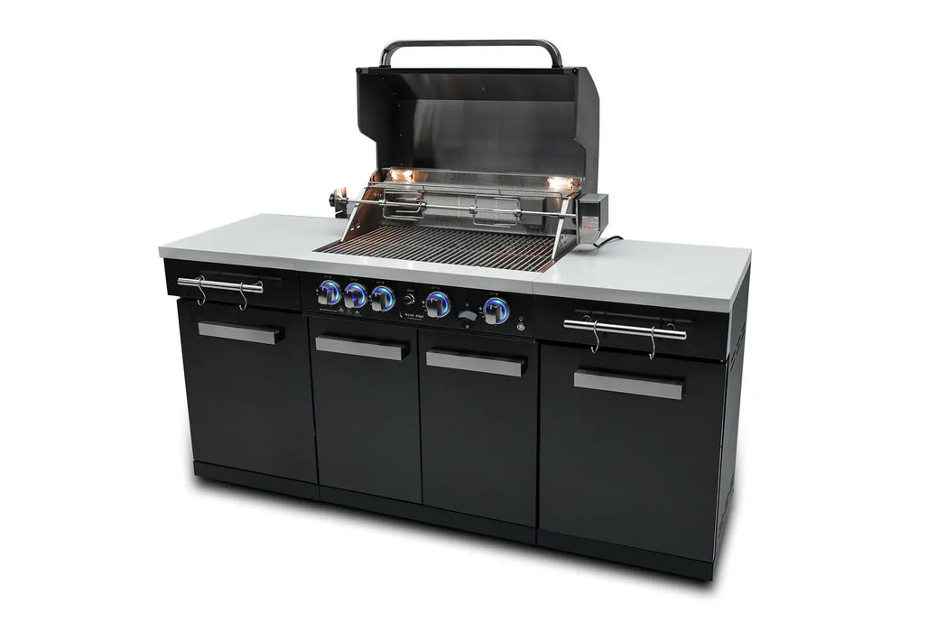Mont Alpi Mont Alpi 957 Compact Island Barbecue Finished - Gas