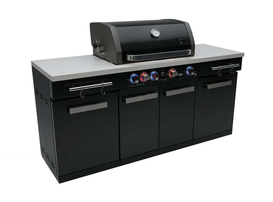 Mont Alpi Mont Alpi 957 Compact Island Black Stainless Steel MA-957 Barbecue Finished - Gas