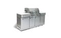 Mont Alpi Mont Alpi 957 Compact Island Stainless Steel MA-957RS Barbecue Finished - Gas