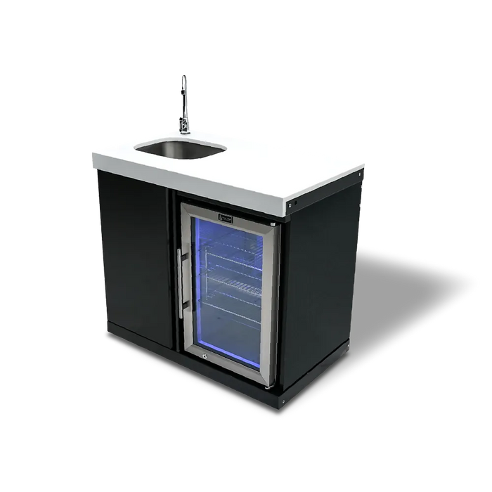 Mont Alpi Mont Alpi Beverage Center - MASF Stainless Steel MASF-SS Barbecue Finished - Gas