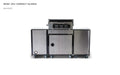 Mont Alpi Mont Alpi Compact Island with Refrigerator - 957FC Barbecue Finished - Gas