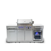 Mont Alpi Mont Alpi Compact Island with Refrigerator - 957FC Barbecue Finished - Gas