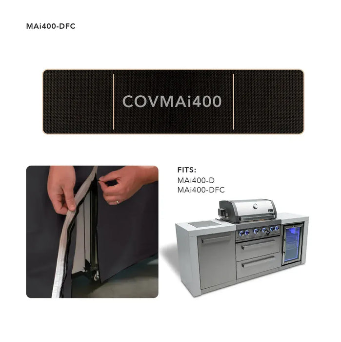 Mont Alpi Mont Alpi Cover for 4-Burner Island - COVMAi400 COVMAi400 Barbecue Accessories