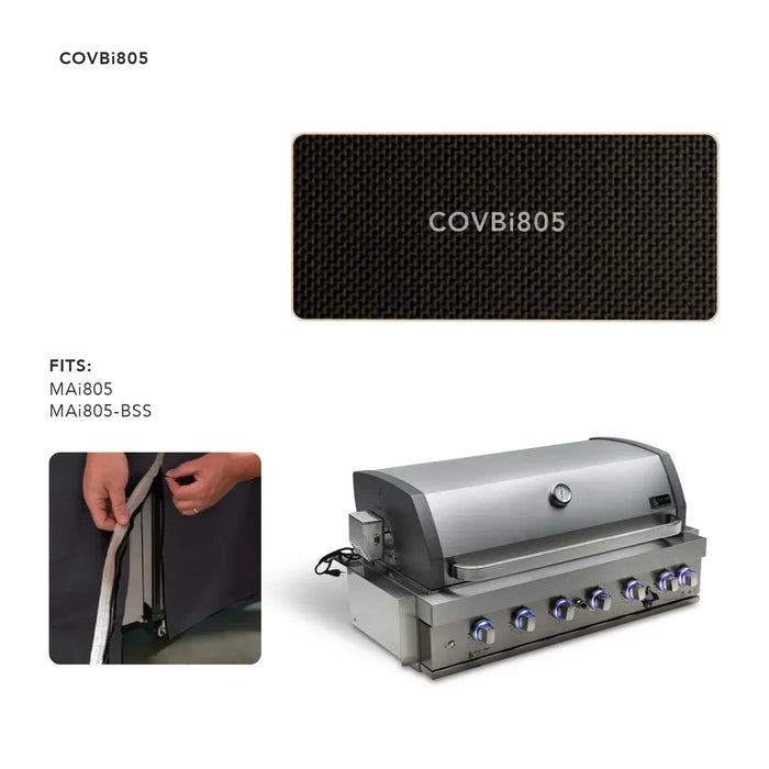 Mont Alpi Mont Alpi Cover for 6-Burner Built-In Grill - COVMABi805 COVMABi805 Barbecue Accessories