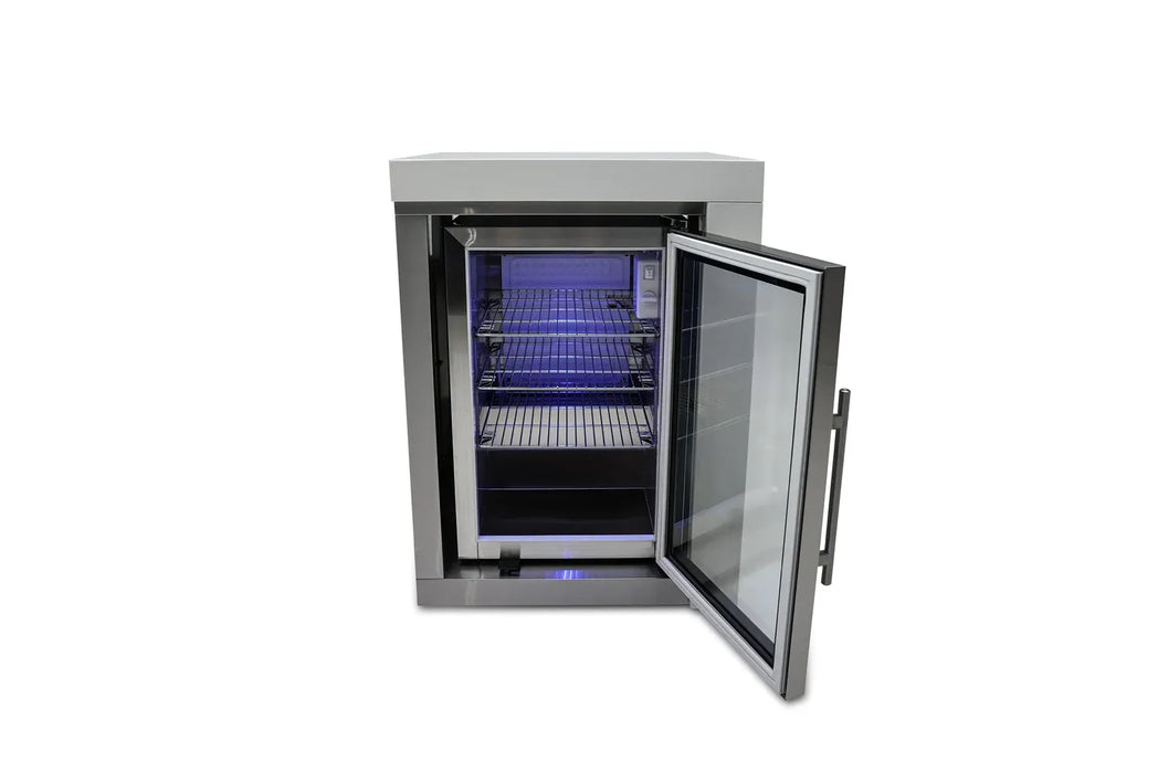 Mont Alpi Mont Alpi Deluxe Fridge Cabinet Module - MASFM Barbecue Finished - Gas