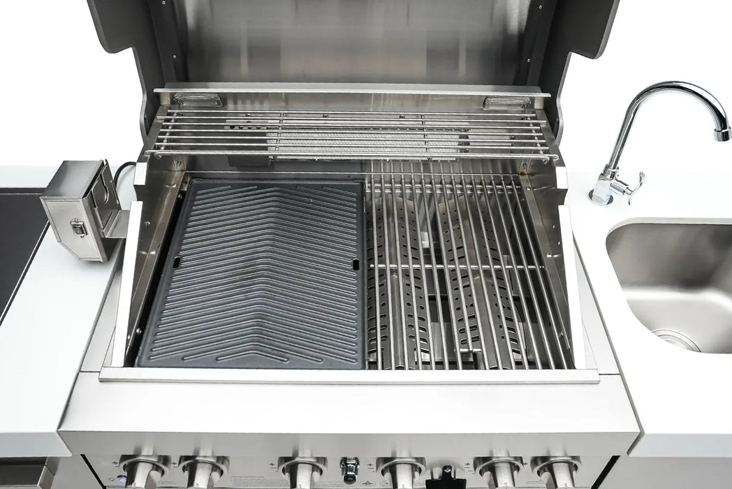 Mont Alpi Mont Alpi Dual-Sided Griddle Plate - MAGR MAGR Barbecue Accessories