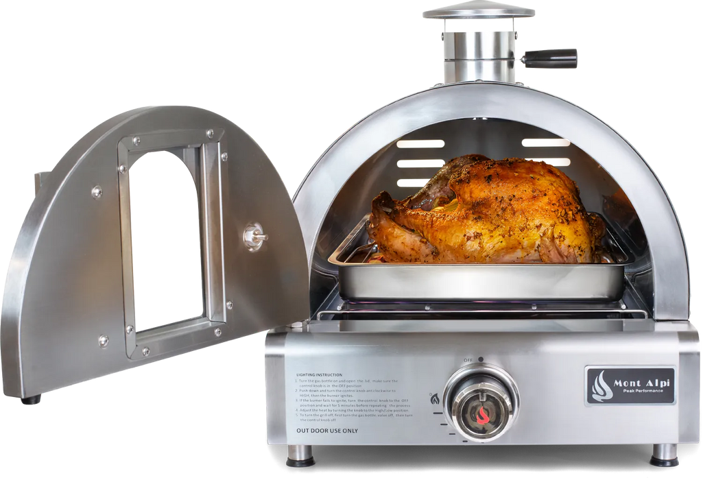 Mont Alpi Mont Alpi Pizza and Roast-Ready Oven - MAPZ MAPZ Barbecue Finished - Pizza