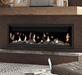 Napoleon Ambiance Fireplaces Illusion 56 Linear Gas Fireplace AMB1056NTE Fireplace Finished - Gas