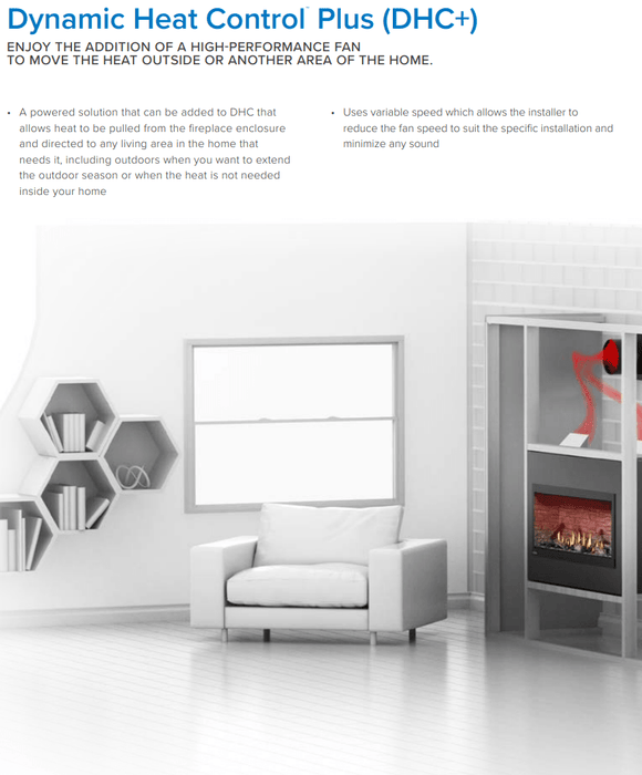 Napoleon Dynamic Heat Control Plus (Hot Air Grill Kit) - DHCP-HK DHCP-HK Fireplace Accessories