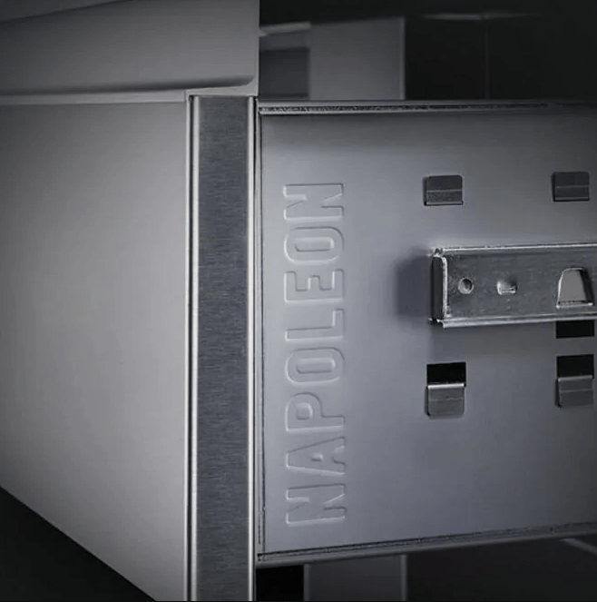 Napoleon Napoleon 18" x 24" Double Drawer - Waste Bin - BI-1824-1W BI-1824-1W Barbecue Finished - Gas