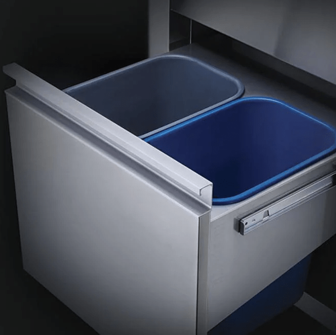 Napoleon Napoleon 18" x 24" Double Drawer - Waste Bin - BI-1824-1W BI-1824-1W Barbecue Finished - Gas